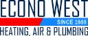 Econo West Heating Air & Plumbing. logo